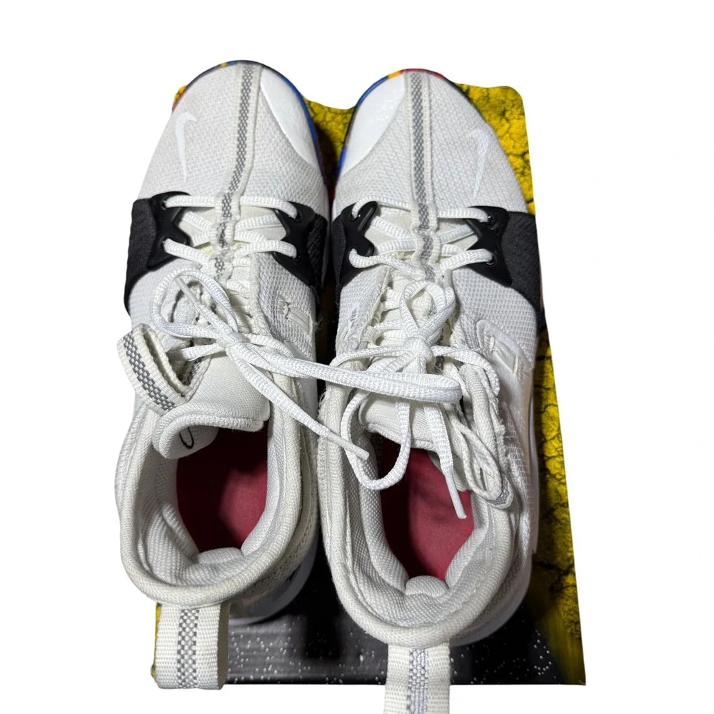 Nike PG 2 TS Paul George White Multi Color Basketball Shoes Mens‎